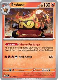 Emboar - Holofoil - 013/086
