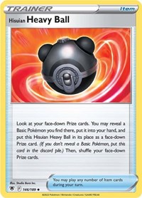 Hisuian Heavy Ball - Reverse Holofoil - 146/189