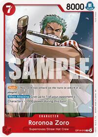Roronoa Zoro - R - OP14-015