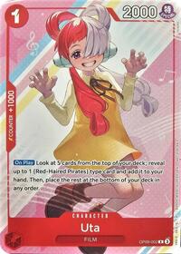 Uta (Welcome Pack Vol. 2) - R - OP09-002
