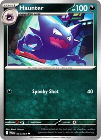 Haunter - Reverse Holofoil - 055/094