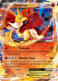 Delphox EX - Light Played - XY19