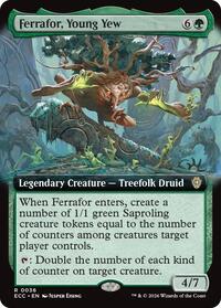 Ferrafor, Young Yew (Extended Art) - Non-Foil - 0036