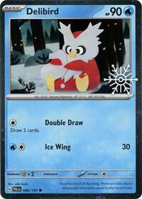 Delibird (Holiday Calendar) - Cosmos Holo - 046/193