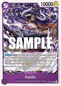 Kaido (Tournament Pack Vol. 5) - SR - ST04-003