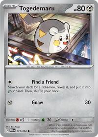 Togedemaru - Reverse Holofoil - 073/094