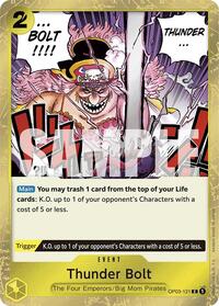 Thunder Bolt (Jolly Roger Foil) - C - OP03-121