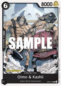 Oimo & Kashii (Pre-Release Stamp) - C - OP04-078