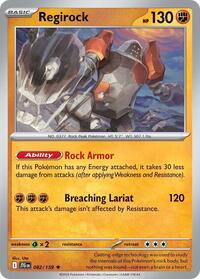 Regirock - Holofoil - 082/159