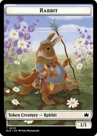 Rabbit // Finch Formation Double-Sided Token - Foil - 0003/0006