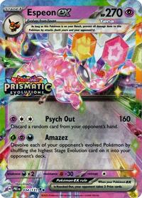 Espeon ex - (Prismatic Evolutions Stamp) - 034/131