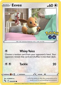 Eevee - Reverse Holofoil - 054/078