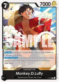 Monkey.D.Luffy - P - P-075