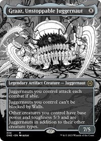 Graaz, Unstoppable Juggernaut (Borderless) - Non-Foil - 334