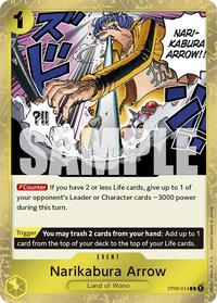 Narikabura Arrow (Jolly Roger Foil) - C - ST09-014