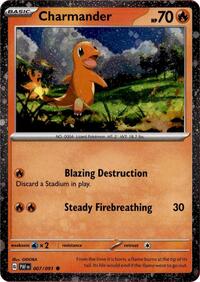 Charmander (Cosmos Holo) - 007/091