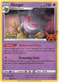 Gengar (2022 Copyright Date) - 066/196