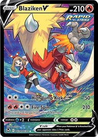 Blaziken V - Light Played - TG14/TG30