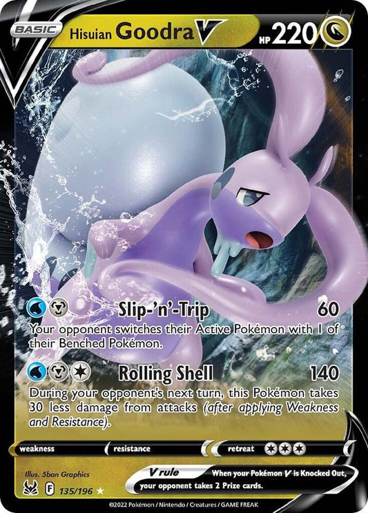 Hisuian Goodra V - 135/196