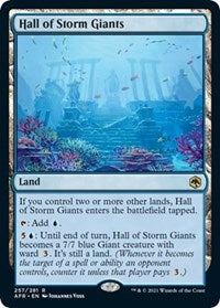 Hall of Storm Giants - Non-Foil - 257/281