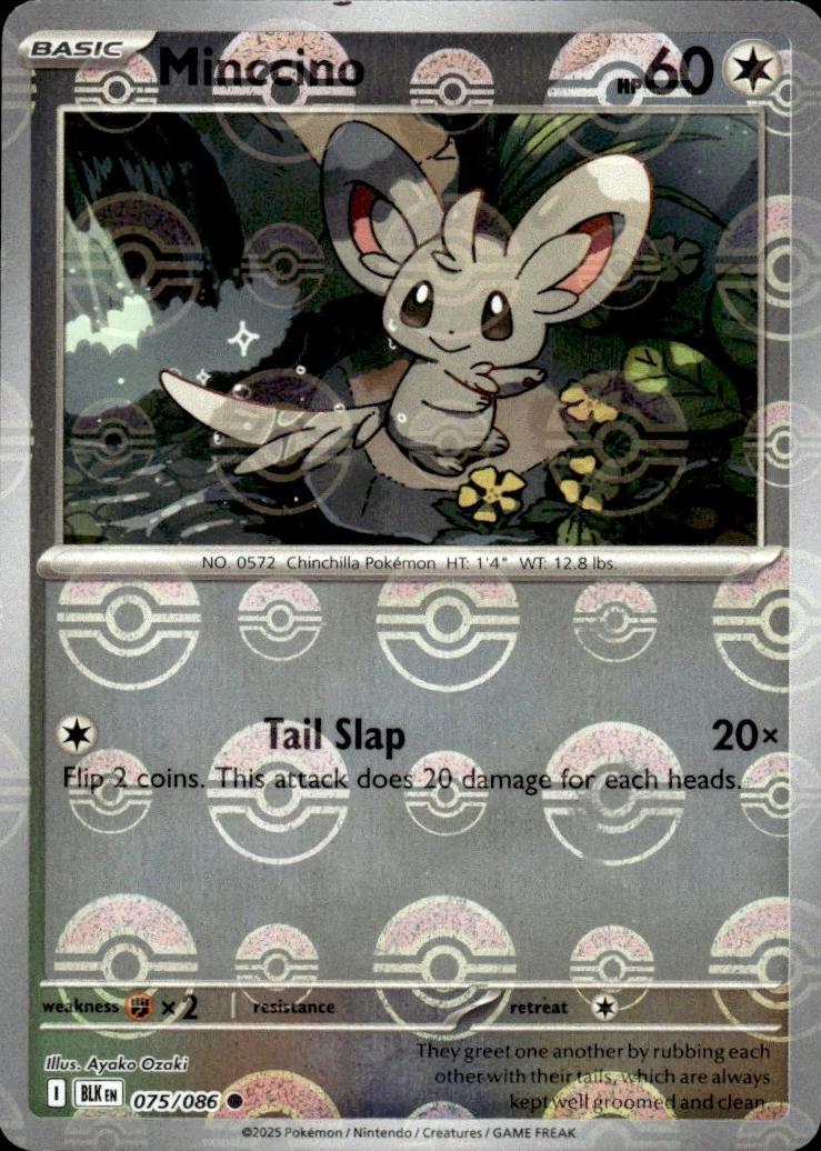 Minccino (Poke Ball Pattern) - 075/086