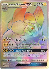 Alolan Golem GX (Secret) - 113/111