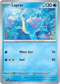 Lapras - Reverse Holofoil - 031/142