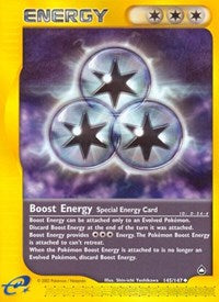 Boost Energy - Reverse Holofoil - 145/147