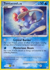 Tentacool - Reverse Holofoil - Light Played - 125/146