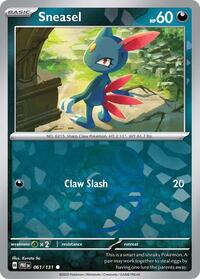 Sneasel (Master Ball Pattern) - 061/131