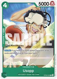 Usopp (2nd Anniversary Stamp) - C - OP09-024