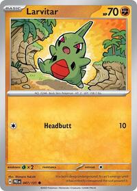 Larvitar - Reverse Holofoil - 047/131
