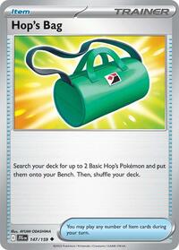 Hop's Bag - Reverse Holofoil - 147/159