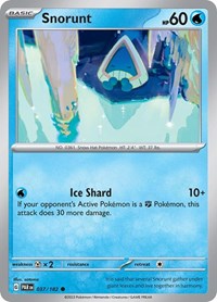 Snorunt - Reverse Holofoil - 037/182