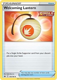 Welcoming Lantern - Reverse Holofoil - 156/198
