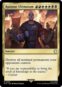 Ruinous Ultimatum - Non-Foil - 0220