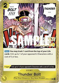 Thunder Bolt (Judge Pack Vol. 2) - C - OP03-121