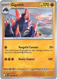 Gigalith - Reverse Holofoil - 048/086