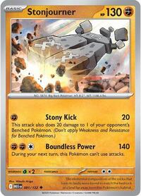Stonjourner - Reverse Holofoil - 081/132