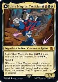 Ultra Magnus, Tactician - Non-Foil - 015/015