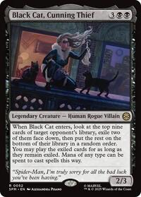 Black Cat, Cunning Thief - Non-Foil - 0052