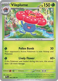 Vileplume - Reverse Holofoil - 003/094