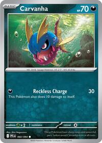 Carvanha - Reverse Holofoil - 060/094