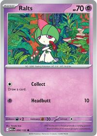 Ralts - Reverse Holofoil - 058/132