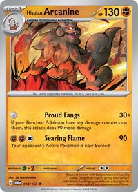Hisuian Arcanine - Holofoil - 100/167