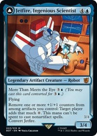 Jetfire, Ingenious Scientist - Foil - 003/015