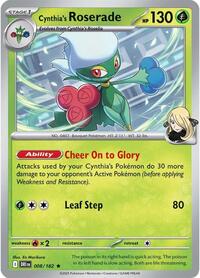 Cynthia's Roserade - Holofoil - 008/182