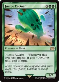 Jumbo Cactuar - Non-Foil - 0191