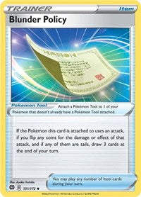 Blunder Policy - Reverse Holofoil - 131/172