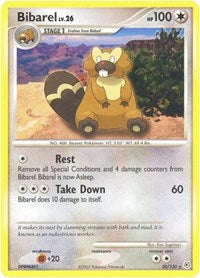 Bibarel - Reverse Holofoil - 20/130
